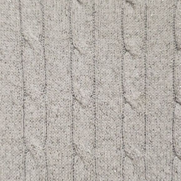 Kim Rogers Silver Sparkeling Sweater - Picture 3 of 7